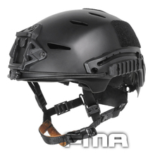 Casco militar para airsoft, Base de salto rápido (negro), casco táctico para airsoft 2024 - compra barato