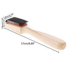Wood Suede Sole Wire Cleaners Dance Shoes Cleaning Brush For Footwear 2024 - buy cheap