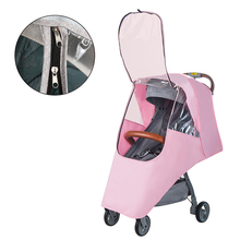 Stroller Accessories Raincoat For Stroller Kids Waterproof Rain Cover Wind Dust Shield Zipper Open For Baby Strollers Accessory 2024 - buy cheap