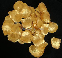 artificial Silk Rose petal,fake fabric flower petals in Gold,Silver,DIY Favor Decoration Accessories for Carpet,weddings,party 2024 - buy cheap