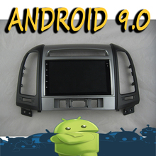 Android 10 gravador de fita de rádio 8-core carro multimídia gps navegação para hyundai santa fe 2011 toque completo player de vídeo + quadro 2024 - compre barato