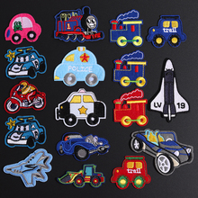 New Arrival 1PCS MIX Style Helicopter Motorcycle Car Big DIY Embroidered Patches Iron On Cartoon Applique Embroidery Accessory 2024 - buy cheap