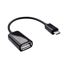 2PCS/LOT Micro USB to USB Mini OTG Cable Adapter for Samsung Xiaomi HTC LG Android Phone for flash drive glossy 2024 - buy cheap