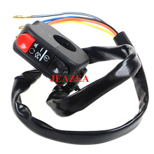 JEAZEA 7/8" 22MM Black Motorcycle Handlebar Power Horn Headlight Mount Switch Assembly For BMW GS Honda Yamaha Suzuki 2024 - buy cheap