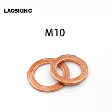 20Pcs DIN7603 M10*14*1 T3 Copper Sealing Washer Solid Gasket Sump Plug Oil For Boat Crush Washer Flat Seal Ring Fitting 2024 - buy cheap