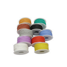 50 meters silicone wire 30AWG wire diameter 1.2mm stranded wire tinned copper wire and cable 10 colors optional DIY 2024 - buy cheap