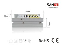 SANPU SMPS fonte de Alimentação LED 150 W 12 V 12.5A AC DC 100-240 V 12 V Comutação Transformador Driver de LED 12 V SMPS Uso Interno Ultra Fino 2024 - compre barato