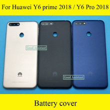 Funda trasera de 5,7 pulgadas para Huawei Y6 Prime 2018/para Huawei Y6 Pro 2018, cubierta de batería, carcasa de puerta, piezas de vidrio trasero 2024 - compra barato