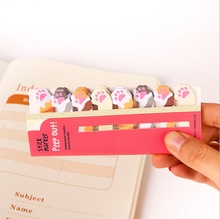 NEW Arrival 8PCS/Pack Kawaii Stationery Memo Pad Bookmarks Creative Cute Animal Sticky Notes School Supplies Paper Stickers 2024 - buy cheap