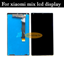 ЖК-дисплей для Xiaomi Mi Mix с сенсорным экраном и дигитайзером в сборе с рамкой для Xiaomi Mi MIX LCD черные/белые запасные части 2024 - купить недорого