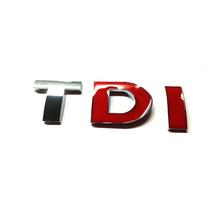10PCSXPlastic TDI, pegatina trasera para coche, insignia, emblema 2024 - compra barato