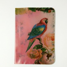 new Vintage The parrot Passport Holder,Thin PVC Leather Travel Passport Cover ID Card Credit Card Holder SIZE:10*14CM 2024 - buy cheap
