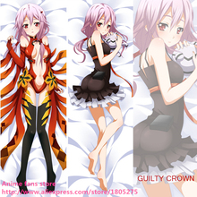 Precioso Anime Japonés Guilty Crown Yuzuriha Inori Funda de Almohada Lindo decorativo Abraza consejo de Funda de Almohada ropa de Cama 2024 - compra barato