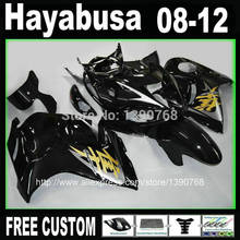 MOTOMARTS  - NEW HOT Injection mold fairing kit for SUZUKI Hayabusa GSX1300R 2008-2014 all glossy black fairings  GSX 1300R 08-1 2024 - buy cheap