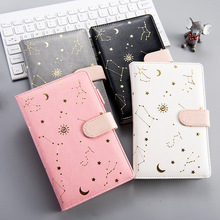 Constellations Notebook Pu Cover Schedule Book Diary Weekly Planner Notebook School Office Supplies Kawaii Stationery 2024 - buy cheap