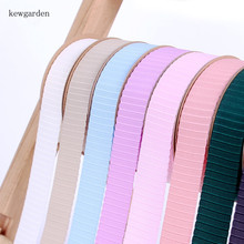 kewgarden 5mm 10mm 25mm Grosgrain Ribbons DIY Hair Bow Brooch Accessories Satin Ribbon Handmade Tape Packing Webbing 10 Yards 2024 - buy cheap