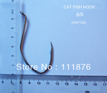 20 xpremium qualidade quimicamente afiada gato peixe ganchos em tamanhos 8/0, gancho de pesca equipamento de pesca com frete grátis! 2024 - compre barato