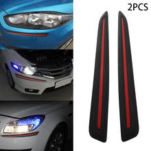 2 Pcs Car Bumper Scratch Protection Car Front/Rear Edge Corner Guard Scratch Protection Decoration Strip for Car Styling 2024 - buy cheap
