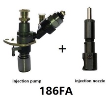 Free shipping Electric 186FA injection pump and nozzle solenoid valve electromagnetic valve magnetic valve suit  kipor kama 2024 - buy cheap