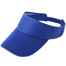 Outdoor Visor Cap Men Women Solid Color Polyester Cotton Sunshade Breathable Tennis Hat Sportswear Accessories 2024 - buy cheap