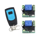 Interruptor de controle remoto dc 12v 1ch, interruptor remoto sem fio 1 transmissor + 2 receptores 315/433mhz sku: 5182 2026 - compre barato Interruptor de controle remoto dc 12v 1ch, interruptor remoto sem fio 1 transmissor + 2 receptores 315/433mhz sku: 5182 2026 - compre barato