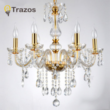 Modern crystal chandelier K9 crystal 110~240V lustres de cristal chandelier for living room or bedroom lighting lustre para sala 2024 - buy cheap