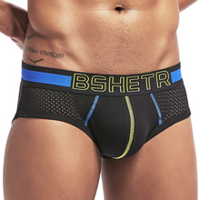 BSHTER Shorts Men Briefs Underwear Men's Sexy Breathable Brief Underpants Comfortable Mens Briefs Underwear Cueca Male Panties 2024 - buy cheap