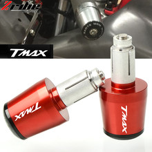 Empuñaduras de manillar CNC para motocicleta, tapones de extremo de manillar de 22MM para YAMAHA Tmax T max 530 Tmax500 2012-2015 T-MAX 500/530 2024 - compra barato