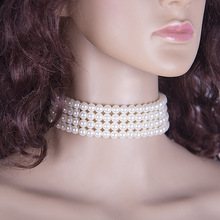 Collier-Collar de perlas de lujo para mujer, Gargantilla en capas, joyería de moda 2020 2024 - compra barato