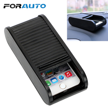 FORAUTO Car Organizer Pocket Storage Bag Plastic Car Coin Holder Phone Holder Black Container Box  Car-styling Stowing Tidying 2024 - buy cheap