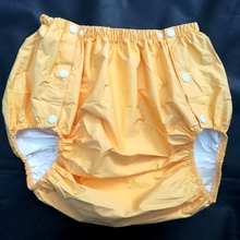 Бесплатная доставка, FUUBUU2204-YELLOW-L детали, защитные брюки, физиологические штаны, подгузники для взрослых, штаны для недержания мочи, подгузники с карманами 2024 - купить недорого