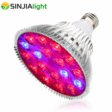 54W LED Grow Light Fitolamp Plant Growing Lamp 18LEDs Red+Blue Flower Bulb for garden seeds plants grow box indoor lighting 2024 - buy cheap