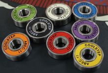 Coolstep partes originais rolamento de skate abec11, rolamento de aço cromado 7-grânulos 608 skate patins 8 segundos 2024 - compre barato