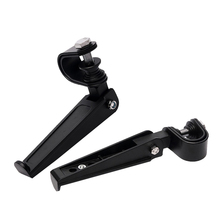 1 Pair Motorcycle Rear Passenger Footrest Foot Pegs Bracket Aluminum For Honda Motorcycle Parts Foot Pegs Pedals  Frame Black 2024 - buy cheap