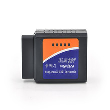 2016 High Quality ELM327 Wifi Scanner Auto OBD2 Diagnostic Tool ELM 327 WIFI OBDII Scanner V 1.5 Wireless For Both Android / IOS 2024 - buy cheap