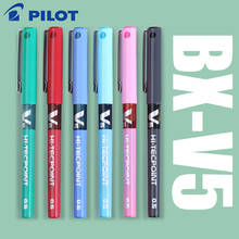 12 Pcs/Lot Wholesale Japan Pilot V5 Liquid Ink Pen 0.5mm 7 Colors to Choose BX-V5 standard pen office and school stationery 2024 - buy cheap