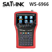 Original Satlink WS-6966 Satellite Finder Meter MPEG4 DVB-S2 Meter Satlink WS6966 HD Satellite Signal Finder free shipping 2024 - buy cheap