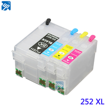 5sets for epson T2521 T252XL refillable ink cartridge with ARC chip for WorkForce WF3620 WF-3640 WF-7610 WF-7620 3620 3640 7610 2024 - buy cheap