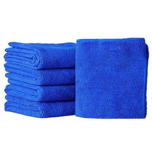 2018 5 Pcs Microfiber Car Cleaning Towel Cloths Square Soft Durable Water Absorption CSL88 2024 - buy cheap