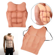HOT Halloween Fake Muscle Spoof Props Funny Fake Chest Creative Skin Clothing Halloween Costumes for Men Adult Drop Shipping 2024 - buy cheap