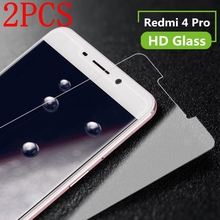 Película vidro temperado para xiaomi redmi 4 pro, 2 unidades, protetor de tela para redmi 4 prime 2024 - compre barato
