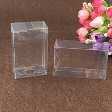 3*4*12 cm 50 pcs claras caixas de plástico pvc schachtel caixa transparente para doces/presente de casamento caixas de embalagem de exibição de jóias 2024 - compre barato