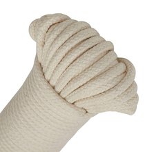 Cuerda artesanal 6mm cuerda de algodón Natural 10M de largo cuerda para todo uso para cesta de cuerda para bricolaje/estera como reemplazo de vela 2024 - compra barato