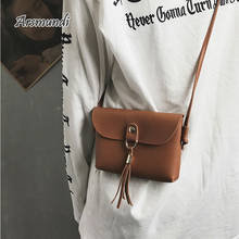 Arsmundi 2018 New Casual Women Handbag Magnetic Buckle Ladies Shoulder Bag Mobile Bag Tassel Crossbody Shoulder Messenger Bags 2024 - buy cheap