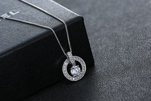 Новое оригинальное модное ювелирное изделие с кристаллами от Swarovski темпераментное ожерелье с колокольчиком для женщин Женский подарок Вечерние 2024 - купить недорого