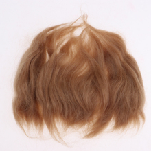 Pure Mohair Hair Golden Wig For Reborn Doll Baby Doll Supplies DIY Making Hair For Girls Doll 2024 - buy cheap