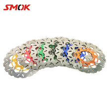 SMOK Motorcycle Scooter 260mm Stainless Steel Front Brake Rotor Floating Disc Adapter Bracket For Yamaha BWS X 125 Cygnus 125 2024 - buy cheap