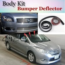 Bumper Lip Deflector Lips For Nissan Lafesta B30 B35 Front Spoiler Skirt For TopGear Friends to Car Tuning / Body Kit / Strip 2024 - buy cheap