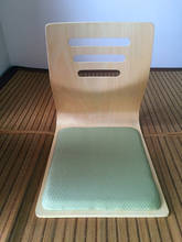 (4 шт./лот) Zaisu пол стул оптовая продажа отделка из натурального Гостиная мебель японский Стиль татами безногий пол стул Дизайн 2024 - купить недорого