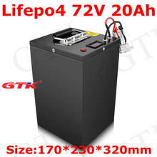 GTK 72V 20Ah Lifepo4 Ebike Lithium Battery 24S 3.2v 32650 72v 20AH DIY Battery Pack with 50Amp BMS For 3000W Scooter Motor 2024 - buy cheap